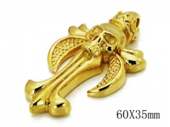 HY Stainless Steel 316L Pendants (Skull Style)-HY06P0753H40