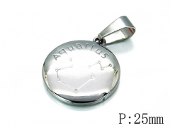 HY Wholesale 316L Stainless Steel Pendant-HY54P0136KX
