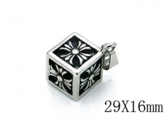 HY Wholesale Stainless Steel 316L Pendant-HY06P0082PZ