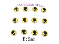 HY Stainless Steel Small Crystal Stud-HY59E0596HIW