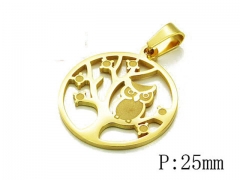 HY 316L Stainless Steel Animal Pendant-HY70P0457KA