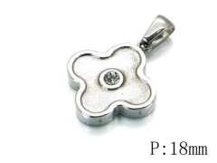 HY Wholesale 316L Stainless Steel Pendant-HY54P0067JLY