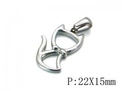 HY 316L Stainless Steel Animal Pendant-HY54P0079ILE