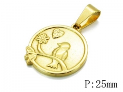 HY 316L Stainless Steel Animal Pendant-HY54P0030KD
