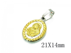 HY Wholesale 316L Stainless Steel Pendant-HY54P0193IL