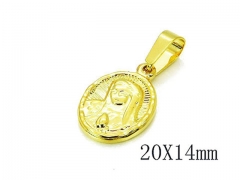 HY Wholesale 316L Stainless Steel Pendant-HY54P0195IL