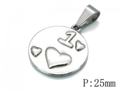 HY 316L Stainless Steel Pendant-HY54P0039JLG