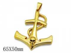 HY Stainless Steel 316L Pendants (Skull Style)-HY06P0781H40