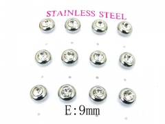 HY Stainless Steel Small Crystal Stud-HY59E0599PC