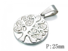 HY 316L Stainless Steel Pendant-HY54P0010JL