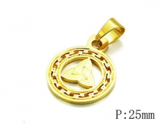 HY Wholesale 316L Stainless Steel Pendant-HY54P0161KLE
