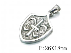 HY Wholesale 316L Stainless Steel Pendant-HY54P0072ILF