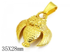 HY 316L Stainless Steel Animal Pendant-HY06P0838H10