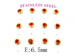 HY Stainless Steel Small Crystal Stud-HY59E0615HHA