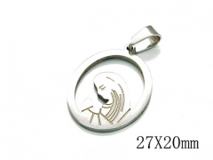 HY Wholesale 316L Stainless Steel Pendant-HY70P0402JL
