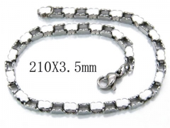 HY Wholesale 316L Stainless Steel Bracelets-HY40B0040I50