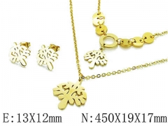 HY Stainless Steel jewelry Plant Style Set-HY59S1368HRR