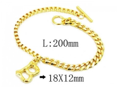 HY Wholesale 316L Stainless Steel Bracelets-HY06B1033PG