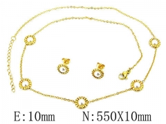 HY Wholesale 316L Stainless Steel jewelry Pearl Set-HY59S1516HHF