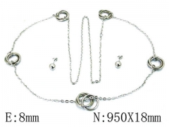 HY 316 Stainless Steel jewelry Set-HY59S1247HKF
