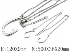 HY Wholesale 316L Stainless Steel jewelry Pearl Set-HY06S0694H40