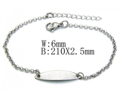 HY Wholesale 316L Stainless Steel Bracelets-HY70B0375JZ