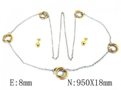 HY 316 Stainless Steel jewelry Set-HY59S1249HME