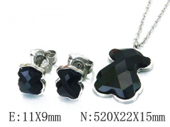 HY 316L Stainless Steel jewelry Bears Set-HY90S0617HOA