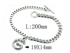 HY Wholesale 316L Stainless Steel Bracelets-HY06B1042NR
