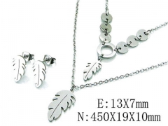 HY Stainless Steel jewelry Plant Style Set-HY59S1502OLA