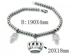 HY Wholesale 316L Stainless Steel Bracelets-HY70B0422HZZ