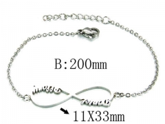 HY Wholesale 316L Stainless Steel Bracelets-HY06B1001MZ