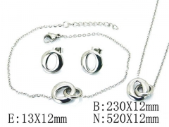 HY 316 Stainless Steel jewelry Set-HY59S1241PY