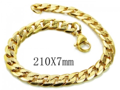 HY Wholesale 316L Stainless Steel Bracelets-HY70B0106L0