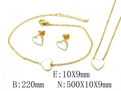 HY 316L Stainless Steel jewelry Set-HY59S1368PW