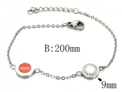 HY Wholesale 316L Stainless Steel Bracelets-HY06B1006NB