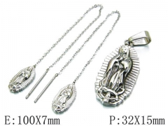 HY Wholesale 316L Stainless Steel jewelry Pearl Set-HY06S0669H10