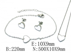 HY 316L Stainless Steel jewelry Set-HY59S1369OQ