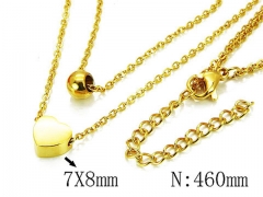 HY Wholesale 316L Stainless Steel Necklace-HY06N0113HIR