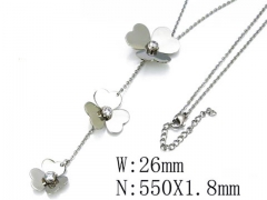 HY Wholesale 316L Stainless Steel Necklace-HY06N0002I00