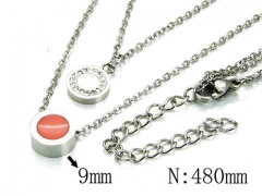 HY Wholesale 316L Stainless Steel Necklace-HY06N0110HFF