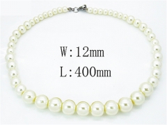 HY Wholesale 316L Stainless Steel Necklace-HY70N0002O0