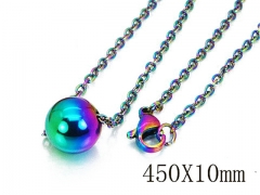 HY Wholesale 316L Stainless Steel Necklace-HY70N0453JN
