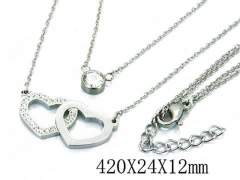 HY Wholesale 316L Stainless Steel Necklace-HY06N0501HLS