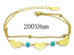 HY Stainless Steel 316L Bracelets (Charm)-HY54B0526OW