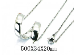 HY Wholesale 316L Stainless Steel Necklace-HY64N0038OV