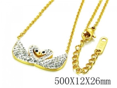 HY Wholesale 316L Stainless Steel Necklace-HY93N0086PQ
