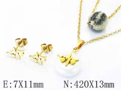 HY Stainless Steel jewelry Pearl Set-HY26S0009ML