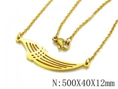 HY Wholesale 316L Stainless Steel Necklace-HY54N0354LR