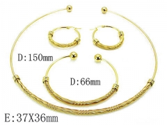 HY Wholesale 316L Stainless Steel jewelry Popular Set-HY58S0133HOE
